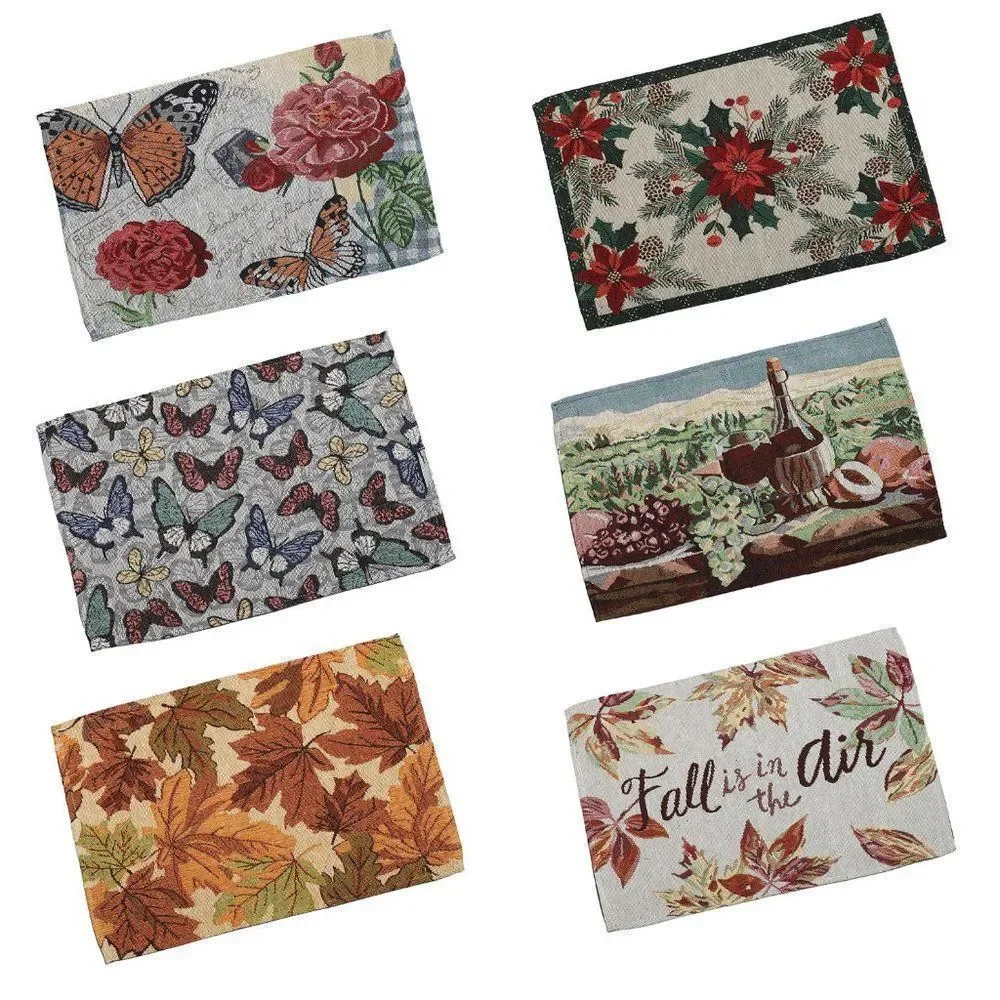 Jacquard Weave Pattern Table Placemats (13 x 19)
